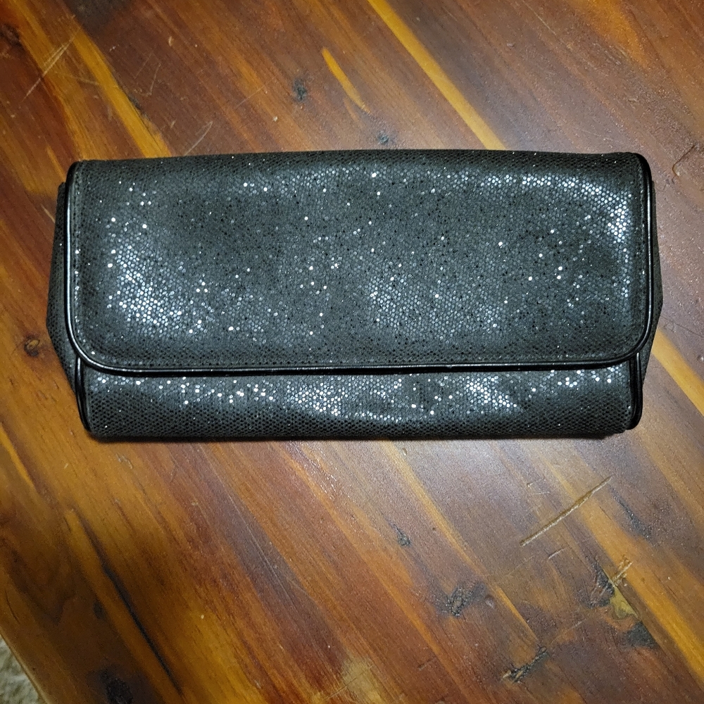Black sparkle Marc Jacob's clutch